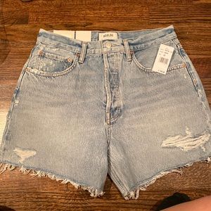 Agolde Riley Denim Shorts - size 29